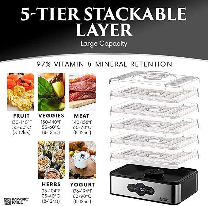 Magic Mill Food Dehydrator Machine