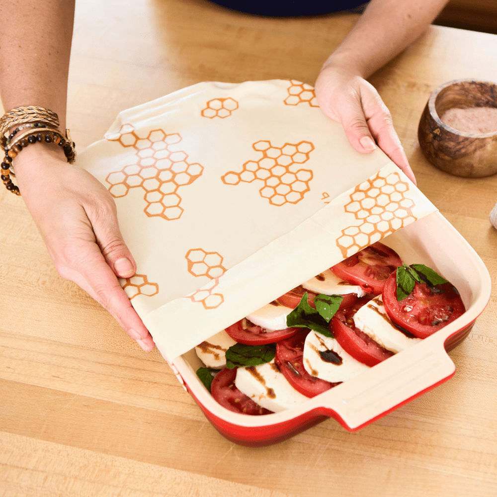 Tilley + Me Beeswax Food Wraps – Reusable & Sustainable Food Storage